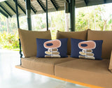 Sharon Botanical Reversible Indoor/Outdoor Rectangular Pillow