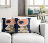 Sharon Botanical Reversible Indoor/Outdoor Square Pillow