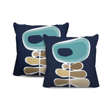 Sharon Botanical Reversible Indoor/Outdoor Square Pillow