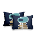 Sharon Botanical Reversible Indoor/Outdoor Rectangular Pillow