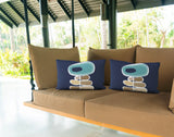 Sharon Botanical Reversible Indoor/Outdoor Rectangular Pillow