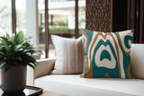 Shia Animal Print Faux Suede Square Indoor Pillow