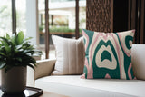 Shia Animal Print Faux Suede Square Indoor Pillow