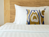 Shia Animal Print Faux Suede Square Indoor Pillow