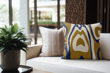 Shia Animal Print Faux Suede Square Indoor Pillow