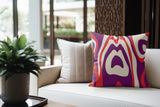 Shia Animal Print Faux Suede Square Indoor Pillow