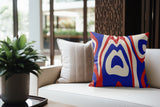 Shia Animal Print Faux Suede Square Indoor Pillow