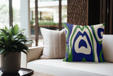 Shia Animal Print Faux Suede Square Indoor Pillow