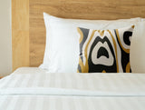 Shia Animal Print Faux Suede Square Indoor Pillow