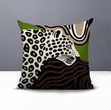 Shiel Leopard Reversible Indoor/Outdoor Square Pillow