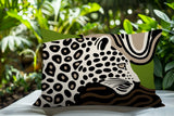 Shiel Leopard Reversible Indoor/Outdoor Rectangle Pillow