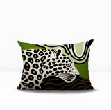Shiel Leopard Reversible Indoor/Outdoor Rectangle Pillow