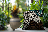 Shiel Leopard Reversible Indoor/Outdoor Rectangle Pillow
