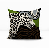 Shiel Leopard Reversible Indoor/Outdoor Square Pillow
