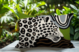 Shiel Leopard Reversible Indoor/Outdoor Rectangle Pillow