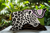 Shiel Leopard Reversible Indoor/Outdoor Rectangle Pillow