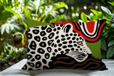 Shiel Leopard Reversible Indoor/Outdoor Rectangle Pillow