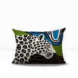 Shiel Leopard Reversible Indoor/Outdoor Rectangle Pillow