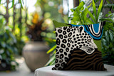 Shiel Leopard Reversible Indoor/Outdoor Square Pillow