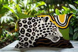 Shiel Leopard Reversible Indoor/Outdoor Rectangle Pillow