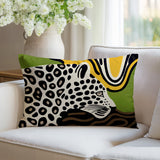 Shiel Leopard Reversible Indoor/Outdoor Rectangle Pillow