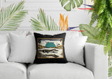 Shimo Alligator Reversible Indoor/Outdoor Rectangular Pillow