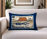 Shimo Alligator Reversible Indoor/Outdoor Rectangular Pillow