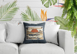 Shimo Alligator Reversible Indoor/Outdoor Rectangular Pillow