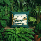 Shimo Alligator Reversible Indoor/Outdoor Rectangular Pillow