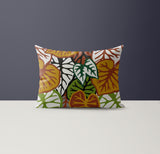 Shipa Microsuede Lumbar Throw Pillow in White; Black; Brown; Green - Size 20x14