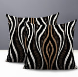 Shira Zebra Print Indoor/Outdoor Reversible Square Pillow
