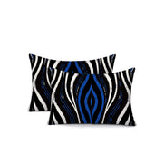 Shira Zebra Print Indoor/Outdoor Reversible Rectangular Pillow