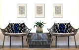 Shira Zebra Print Indoor/Outdoor Reversible Rectangular Pillow