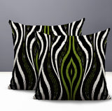 Shira Zebra Print Indoor/Outdoor Reversible Square Pillow