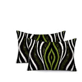 Shira Zebra Print Indoor/Outdoor Reversible Rectangular Pillow