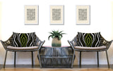 Shira Zebra Print Indoor/Outdoor Reversible Rectangular Pillow