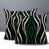Shira Zebra Print Indoor/Outdoor Reversible Square Pillow