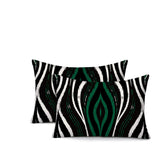 Shira Zebra Print Indoor/Outdoor Reversible Rectangular Pillow