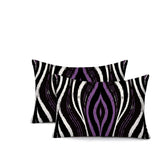 Shira Zebra Print Indoor/Outdoor Reversible Rectangular Pillow
