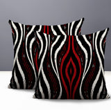 Shira Zebra Print Indoor/Outdoor Reversible Square Pillow