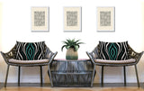 Shira Zebra Print Indoor/Outdoor Reversible Rectangular Pillow