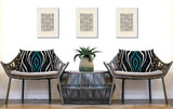 Shira Zebra Print Indoor/Outdoor Reversible Rectangular Pillow