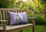 Short Hair Cat Indoor/Outdoor Reversible Rectangular Pillow