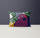 Sibia Microsuede Lumbar Throw Pillow