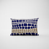 Sienna Abstract Reversible Indoor/Outdoor Rectangular Pillow