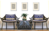 Sienna Abstract Reversible Indoor/Outdoor Rectangular Pillow
