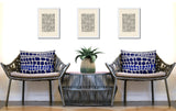 Sienna Abstract Reversible Indoor/Outdoor Rectangular Pillow