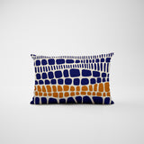 Sienna Abstract Reversible Indoor/Outdoor Rectangular Pillow