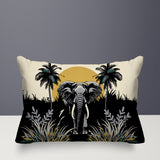 Sima Elephant Reversible Indoor/Outdoor Rectangular Pillow