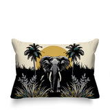 Sima Elephant Reversible Indoor/Outdoor Rectangular Pillow